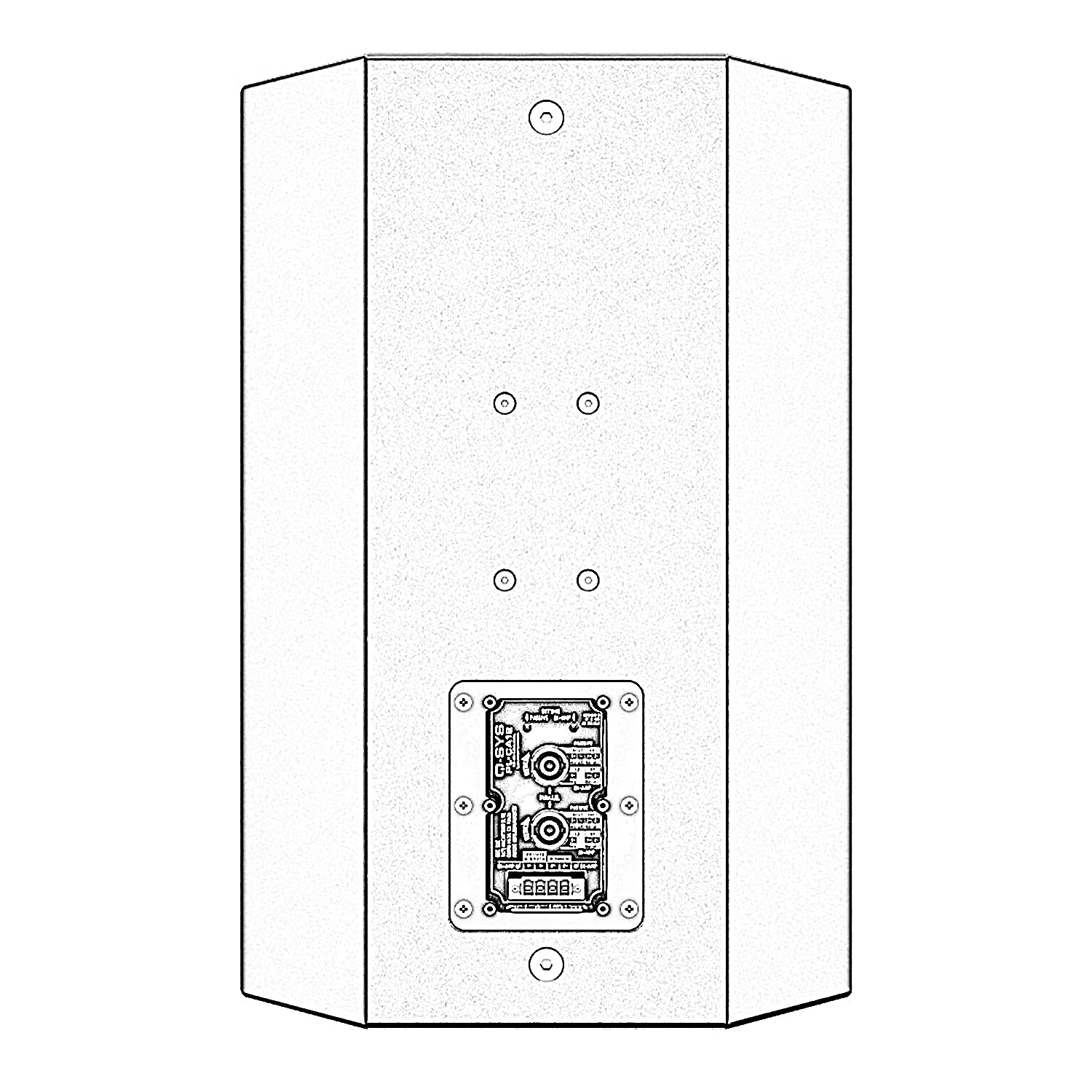 QSC {QSYS} PL-CA12-WH