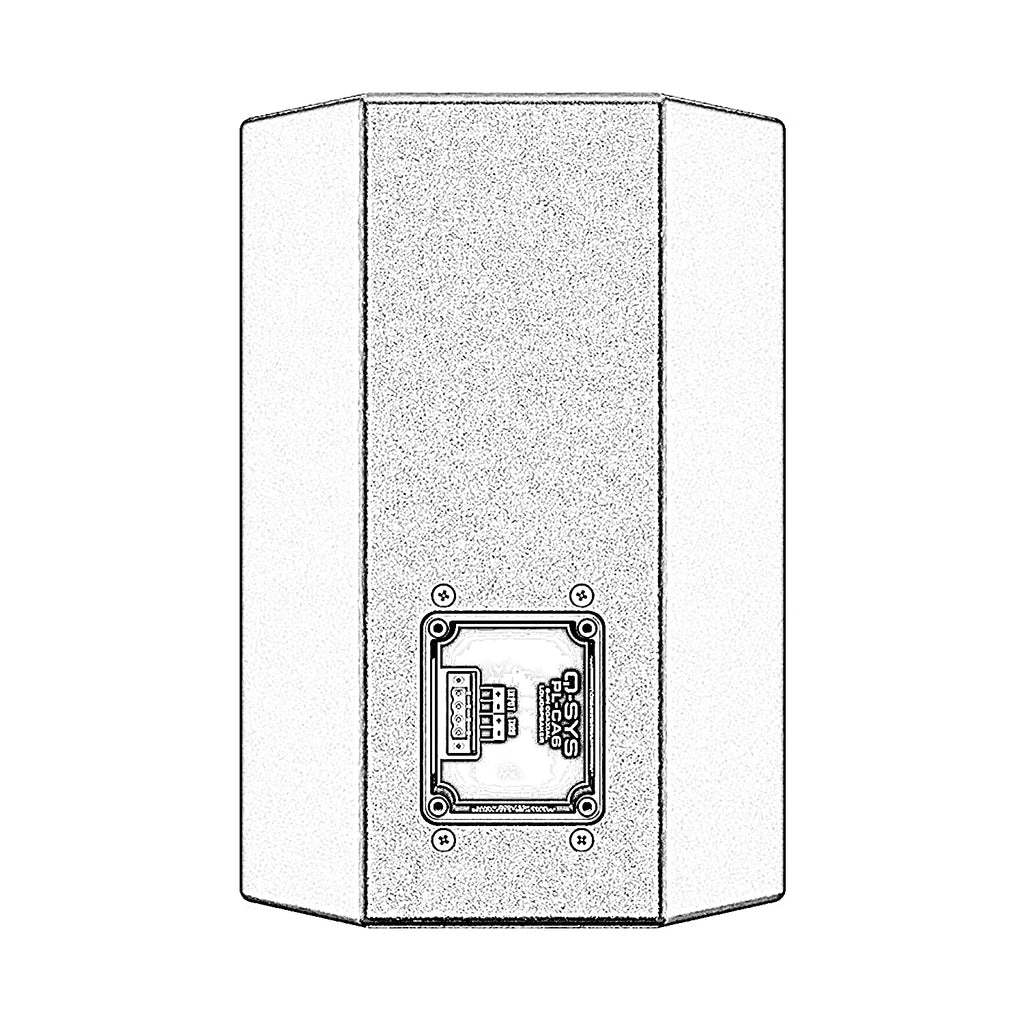 QSC {QSYS} PL-CA6-WH