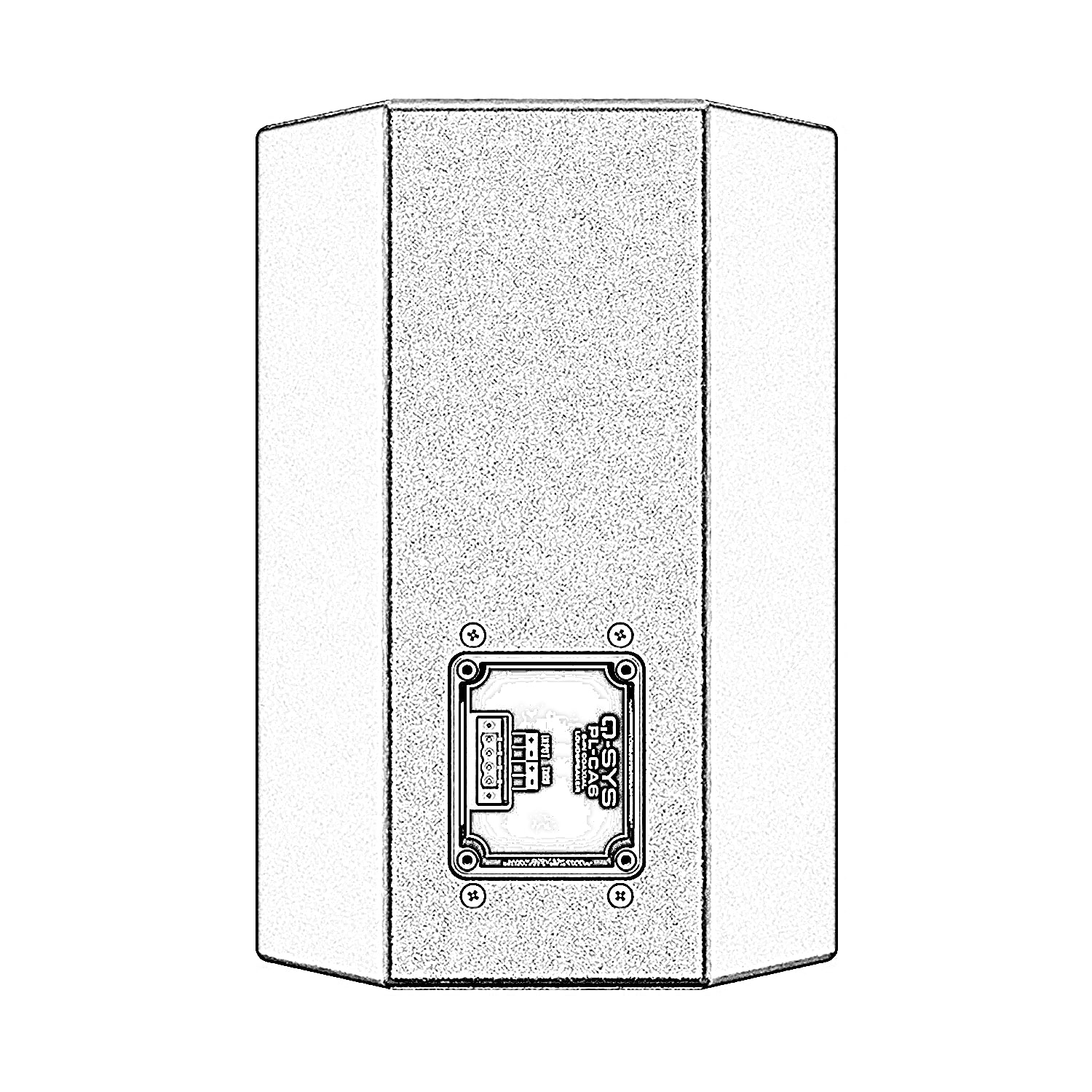 QSC {QSYS} PL-CA6-WH