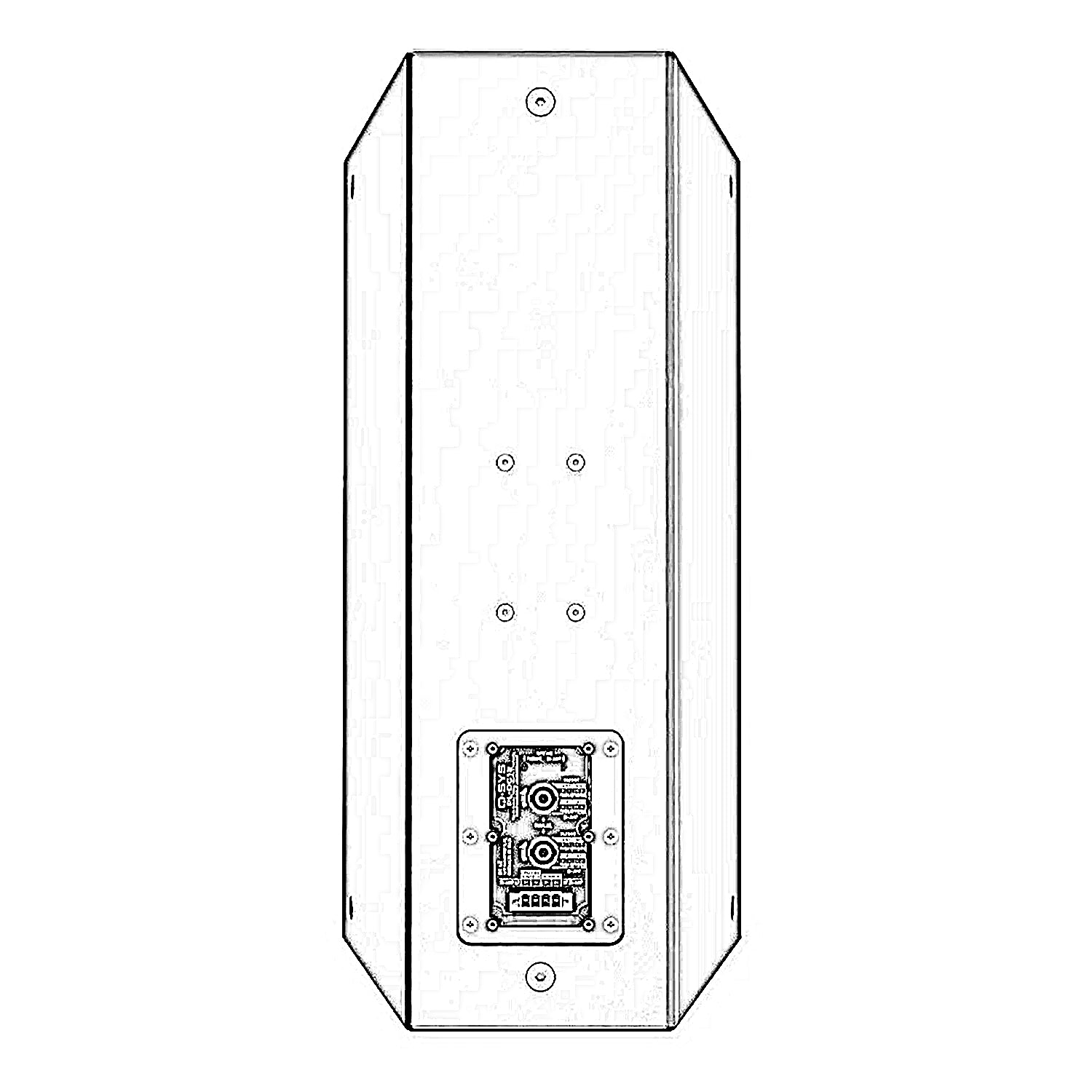 QSC {QSYS} PL-DC12-WH