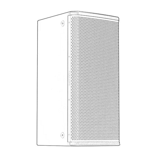 QSC {QSYS} PL-DC8-WH