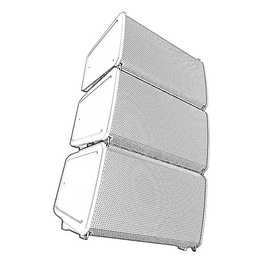 QSC {QSYS} PL-LA12-WH