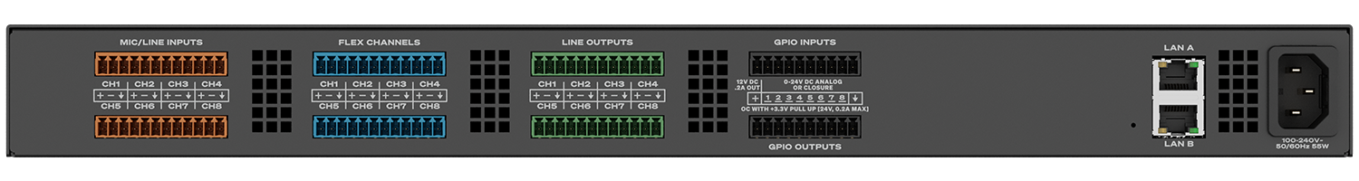 QSC {QSYS} QIO-24f