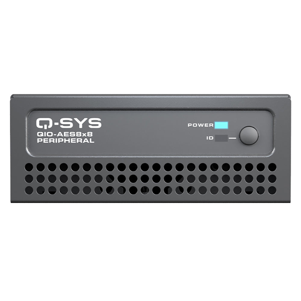 QSC {QSYS} QIO-AES8x8