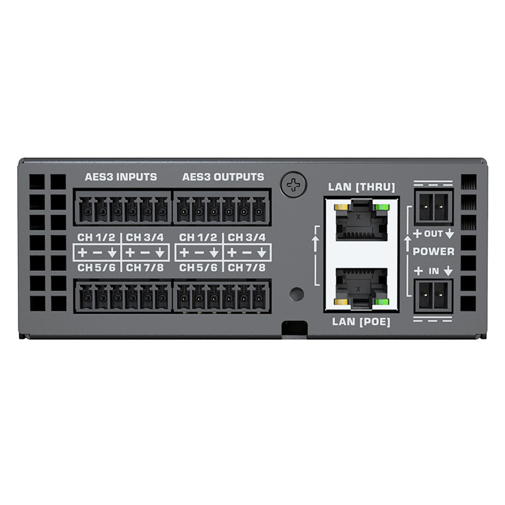 QSC {QSYS} QIO-AES8x8