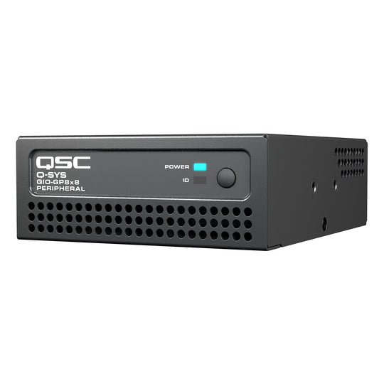 QSC {QSYS} QIO-GP8x8
