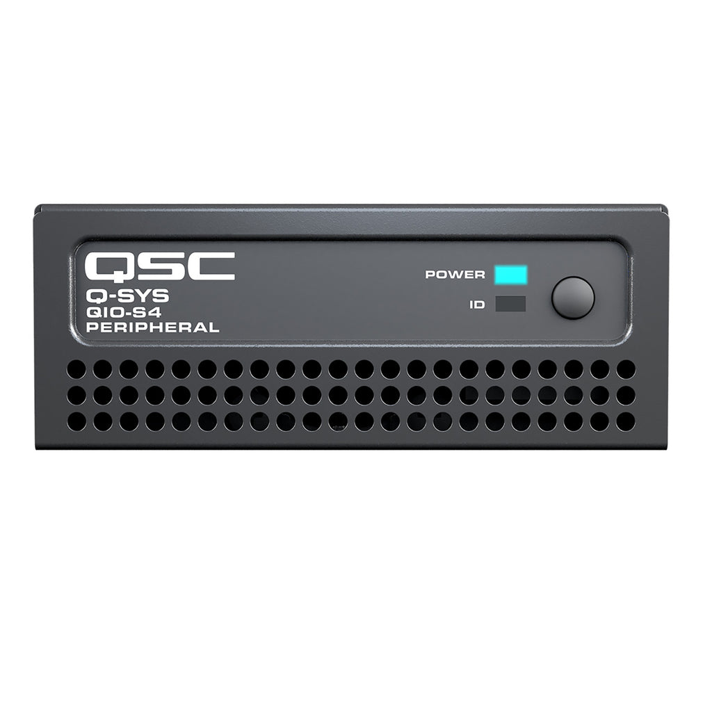 QSC {QSYS} QIO-S4