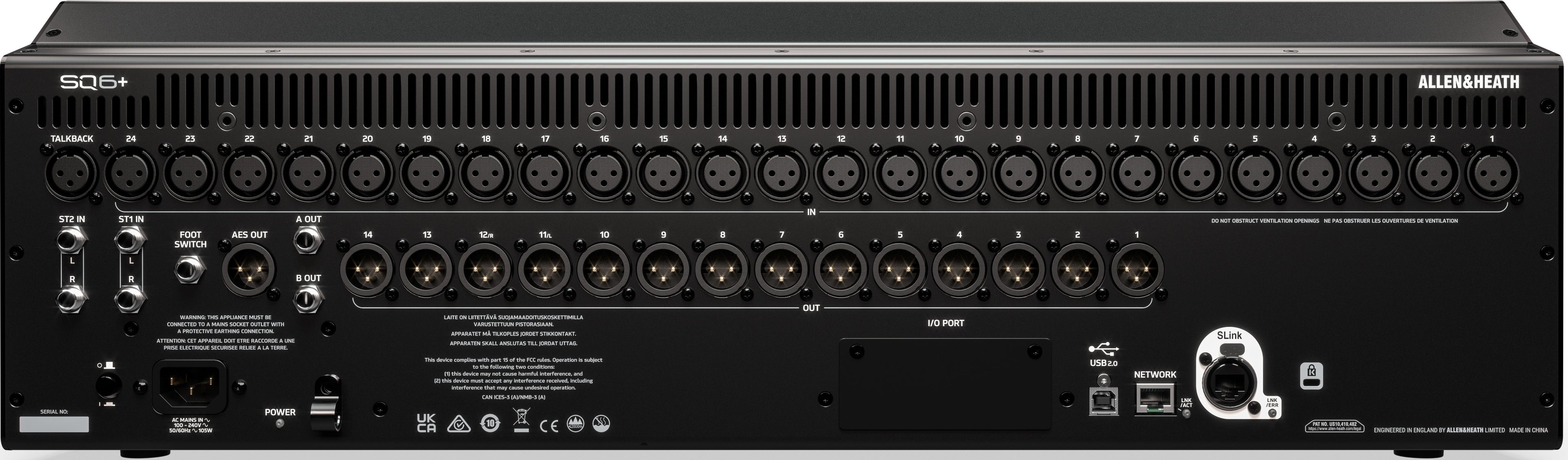 Allen & Heath AH-SQ-6-PLUS