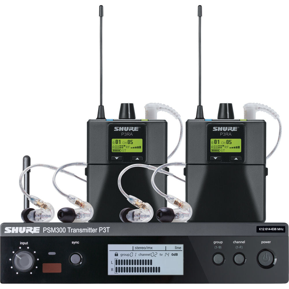 Shure P3TRA215TWP-G20