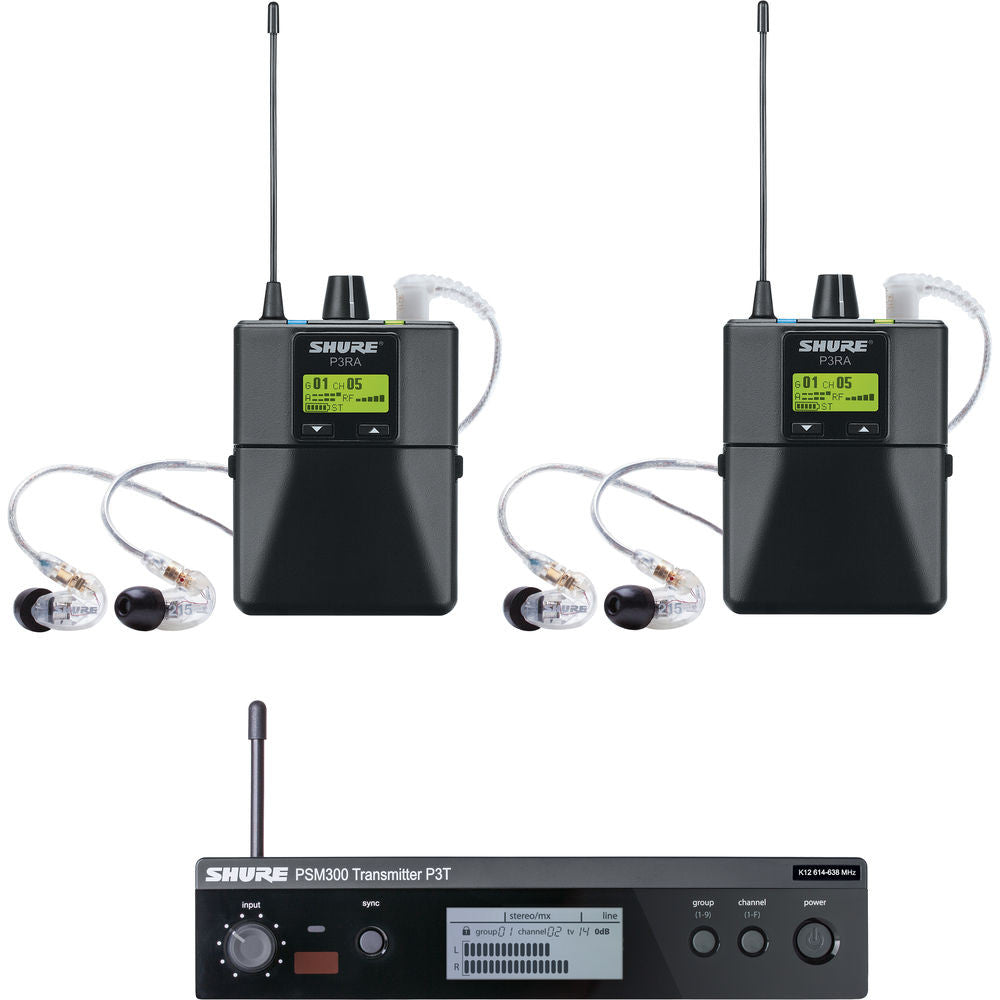 Shure P3TRA215TWP-H20