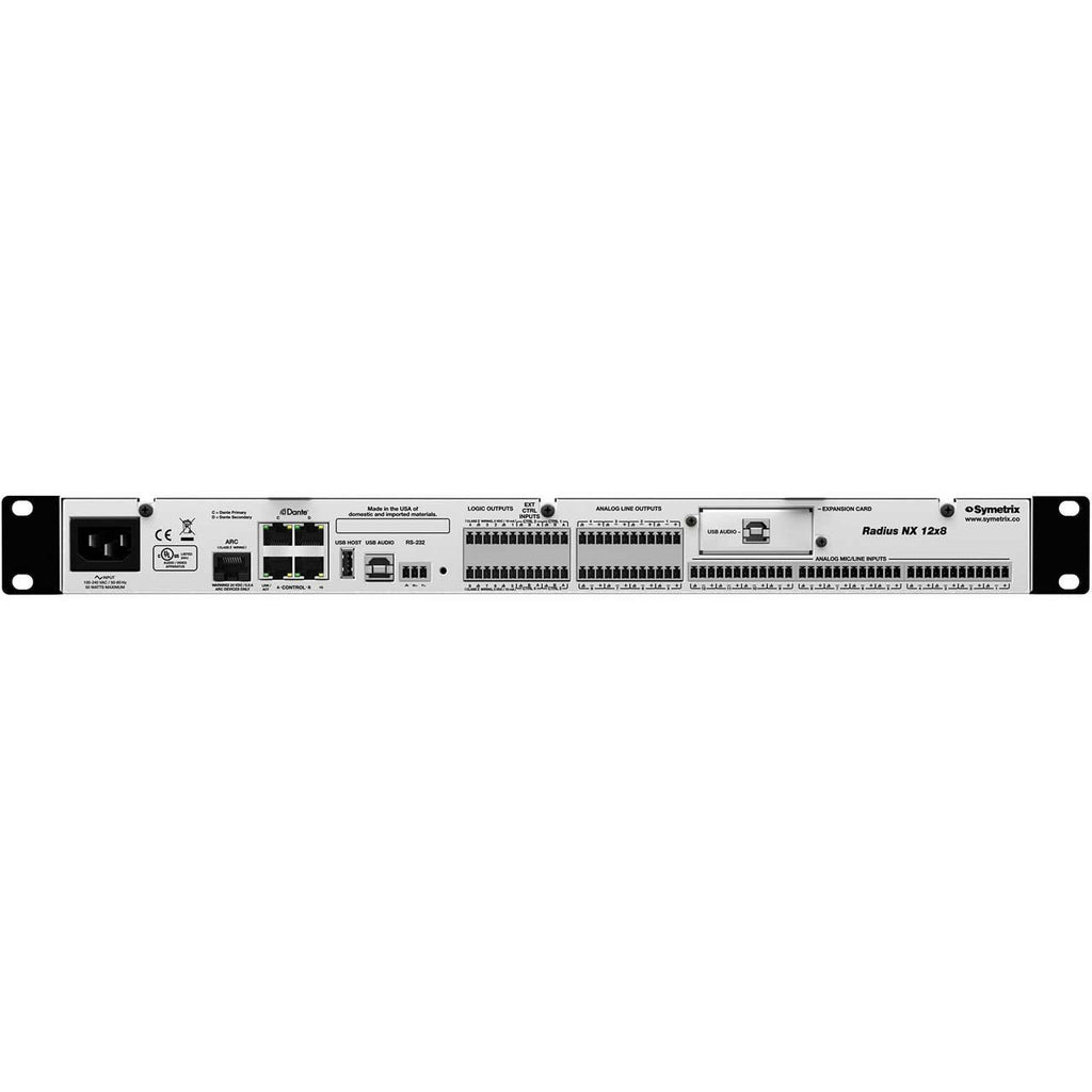 Symetrix Radius NX 12x8 USB-B (non-Dante)