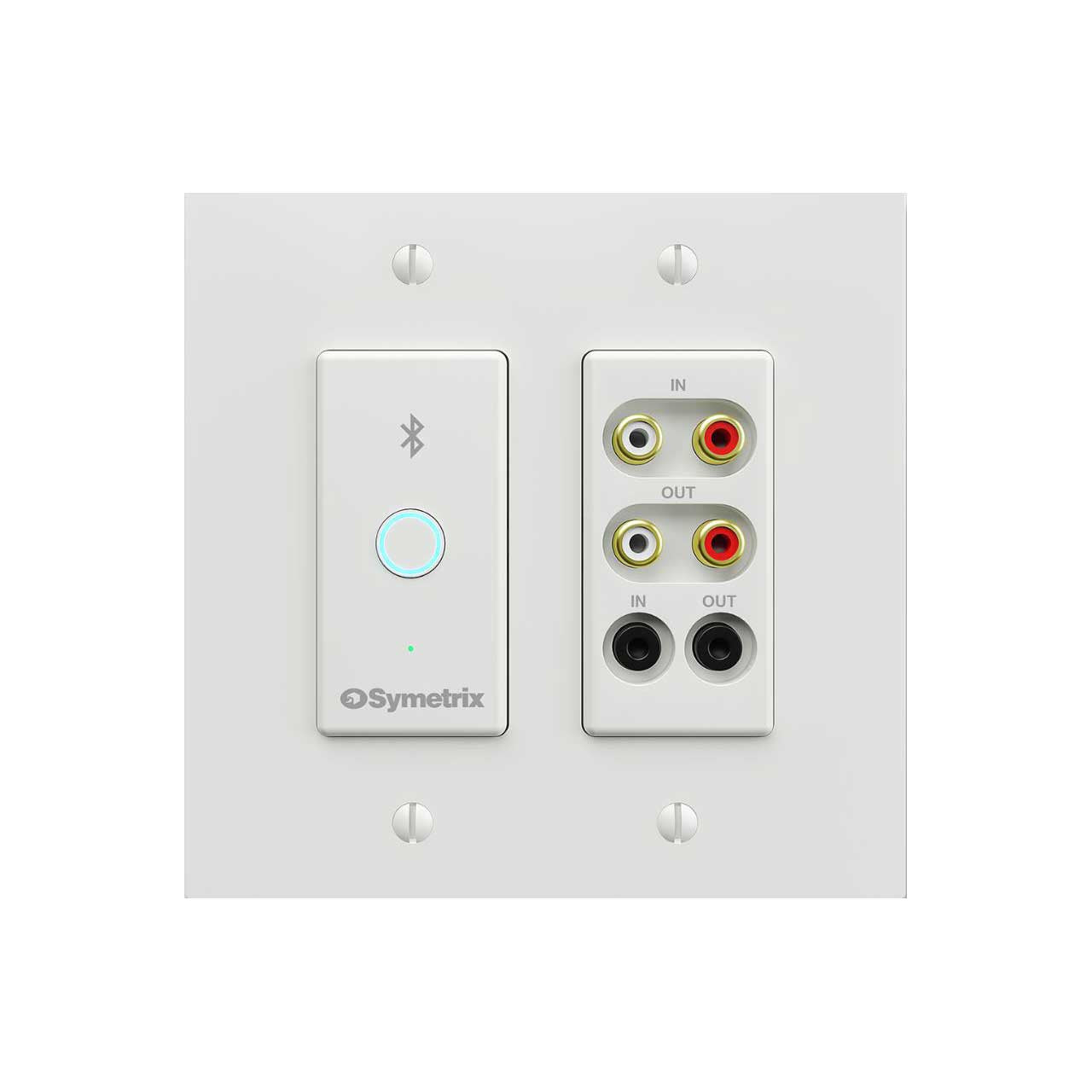 Symetrix xIO Bluetooth RCA-3.5, White