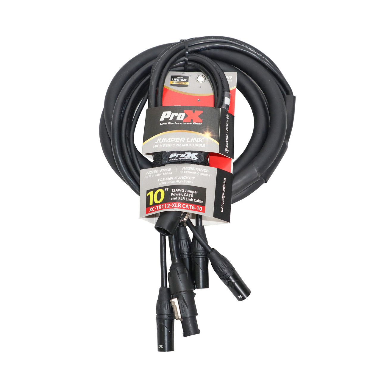 ProX XC-TR112-XLRCAT6-10