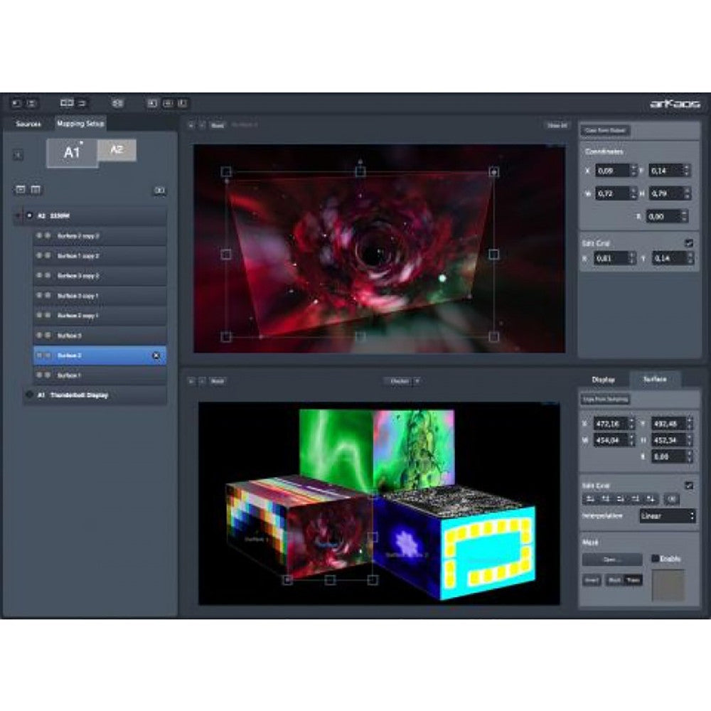 American DJ GRAND VJ 2.0-UG