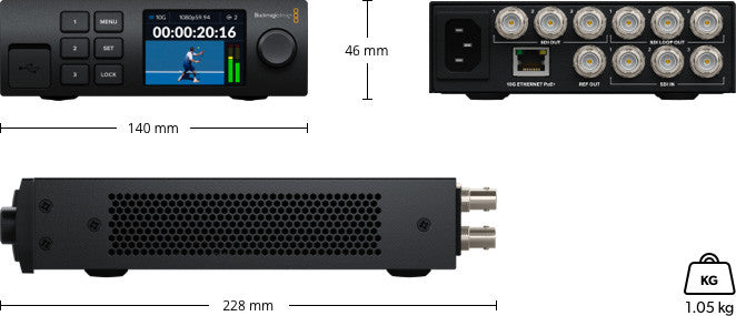 Black Magic BMD-CONVNVIPA3/3G