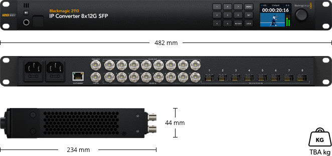 Black Magic BMD-CONVNVIPC8/12GSFP