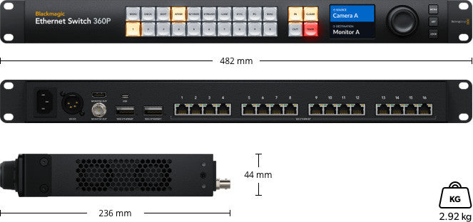 Black Magic BMD-DWCSWA/MODC360P