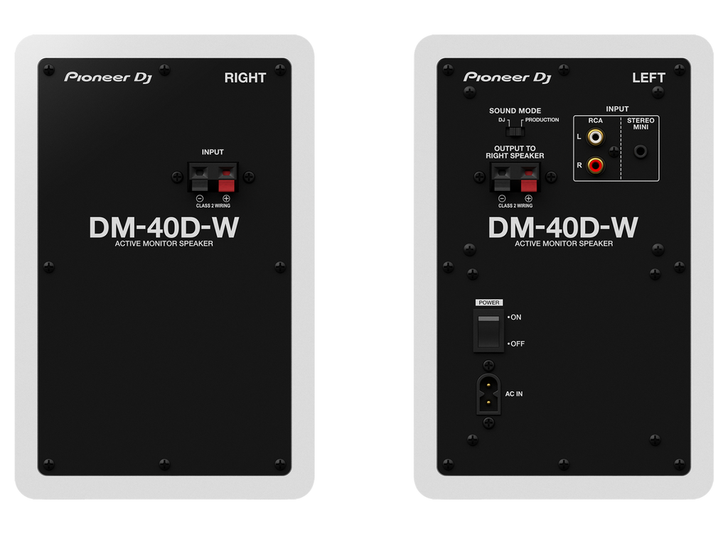 Pioneer DJ DM-40D-W