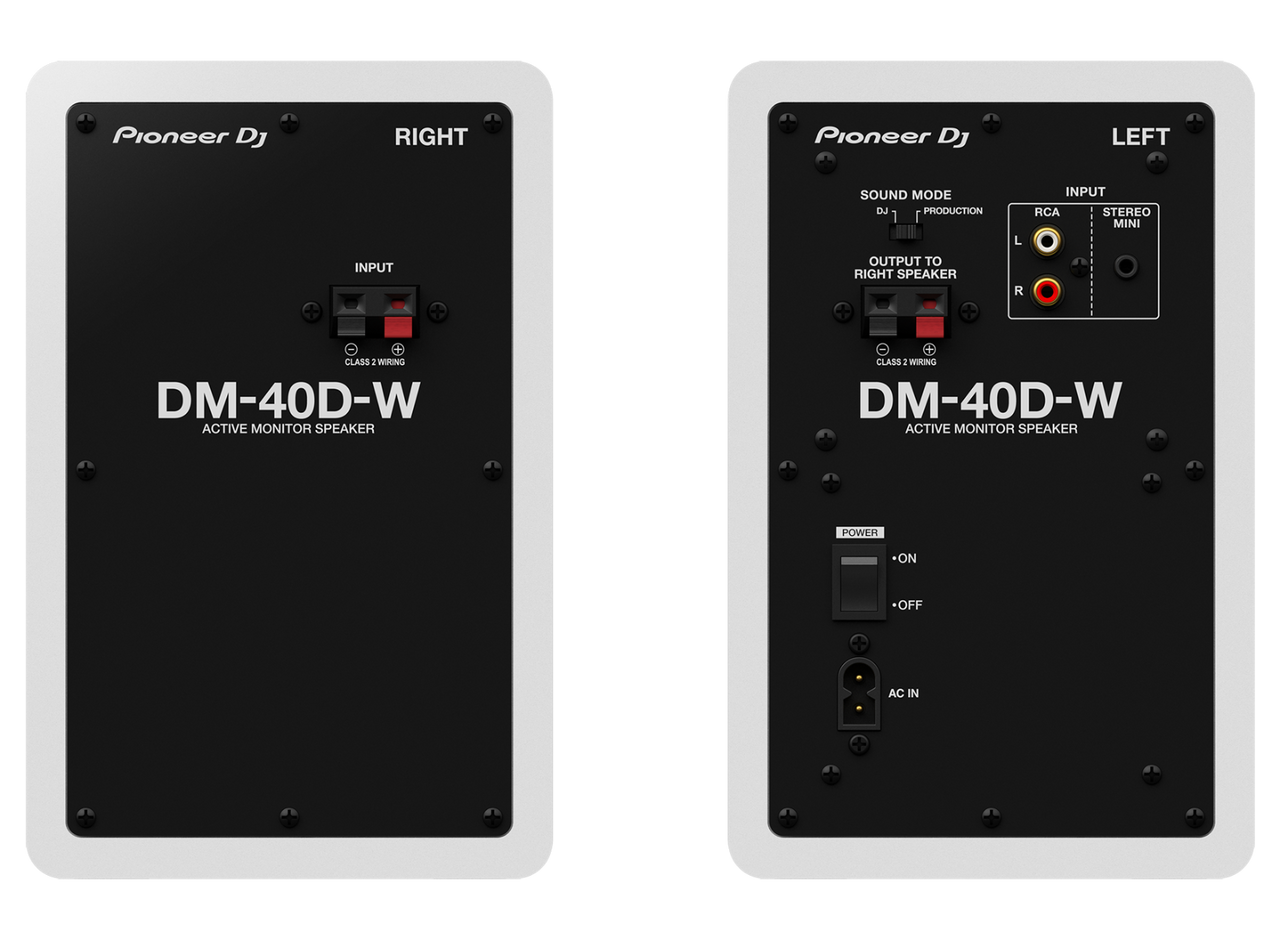 Pioneer DJ DM-40D-W