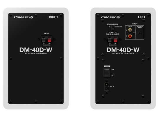 Pioneer DJ DM-40D-W