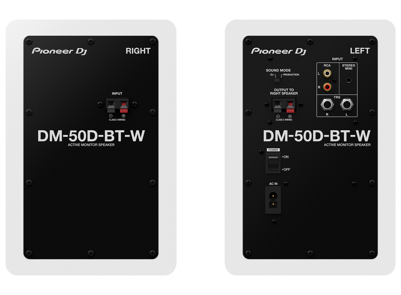 Pioneer DJ DM-50D-BT-W