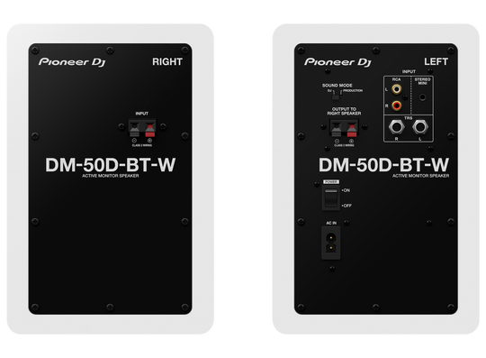 Pioneer DJ DM-50D-BT-W