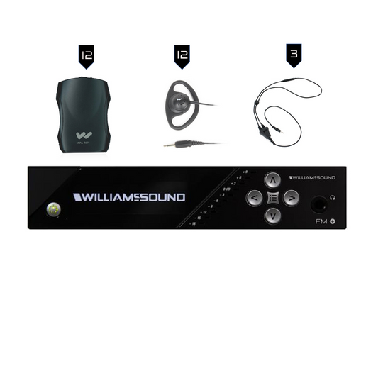 Williams Sound FM 557-12