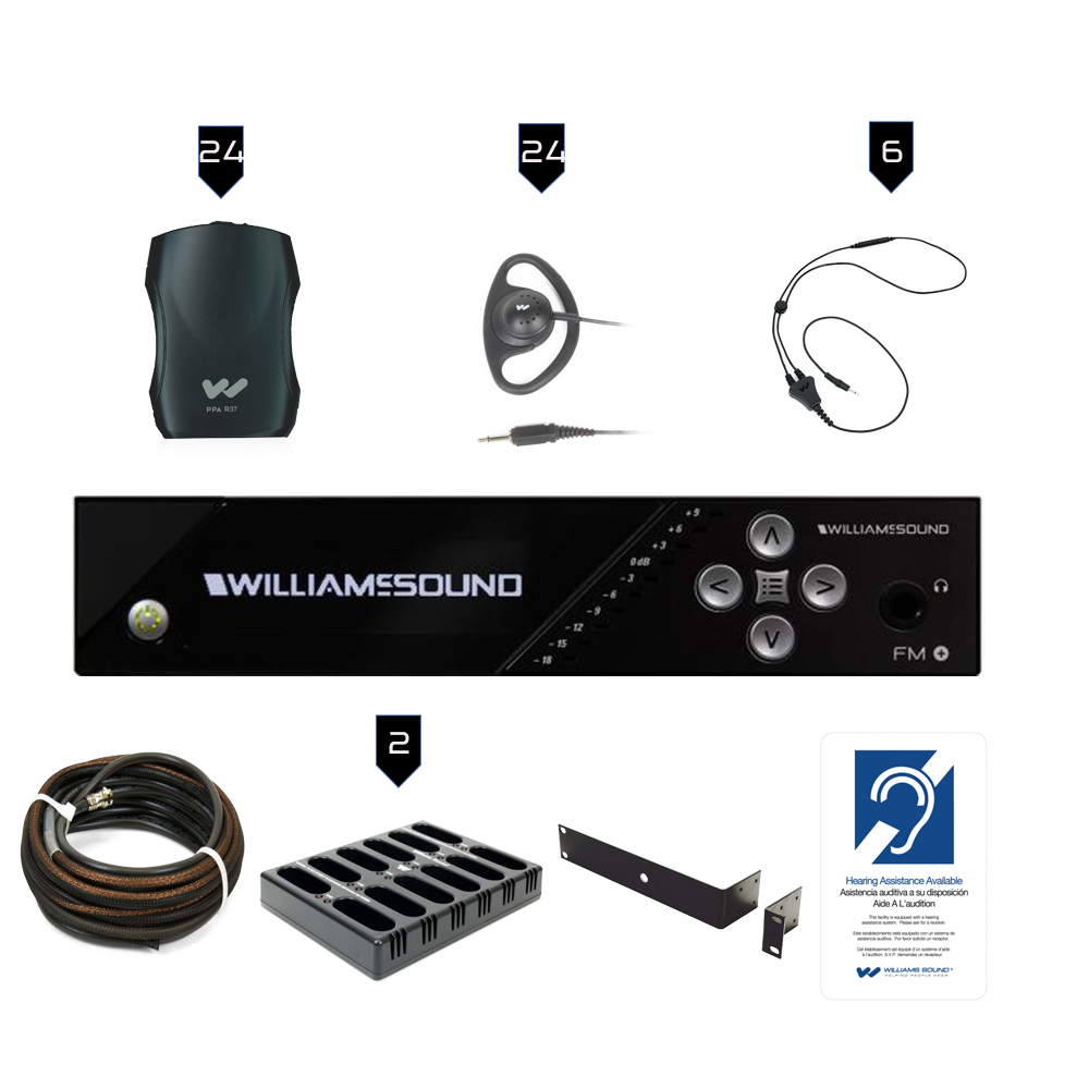 Williams Sound FM 557-24 PRO