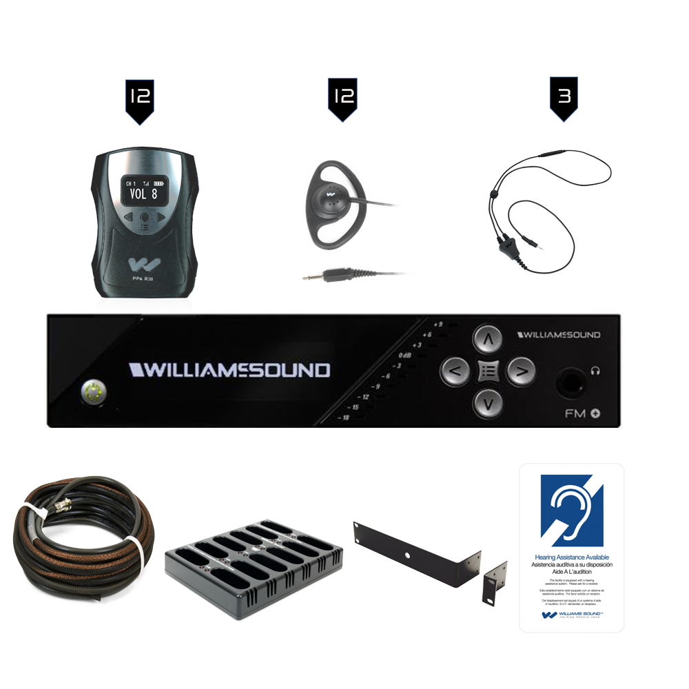 Williams Sound FM 558-12 PRO