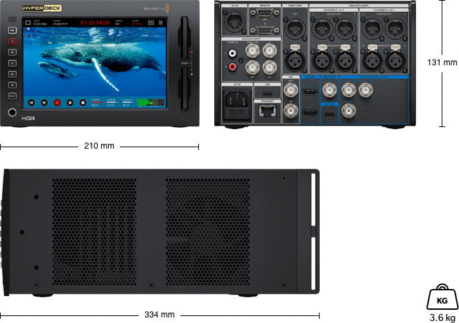 Black Magic BMD-HYPERD/RSTEX4KHDR