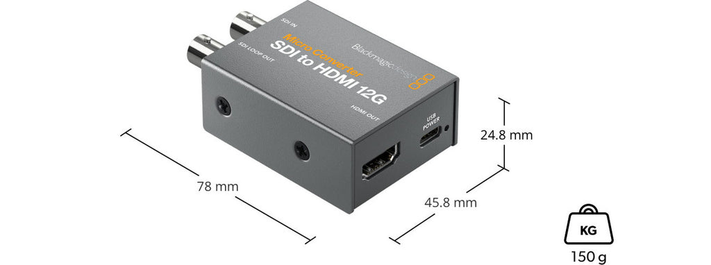 Black Magic BMD-CONVCMIC/SH12G