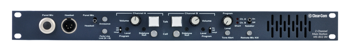 Clear-Com MS-802-IM