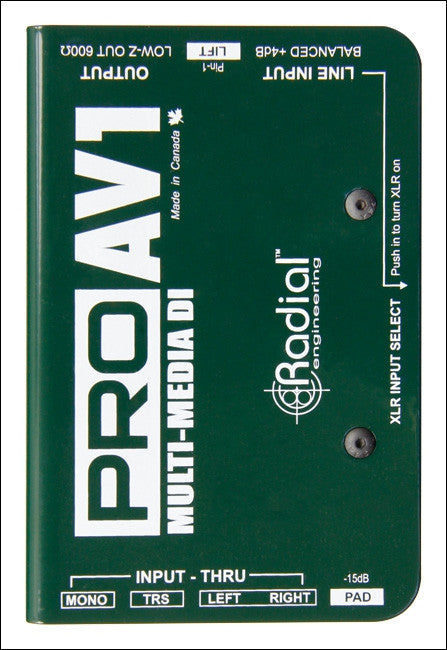 Radial Eng ProAV1