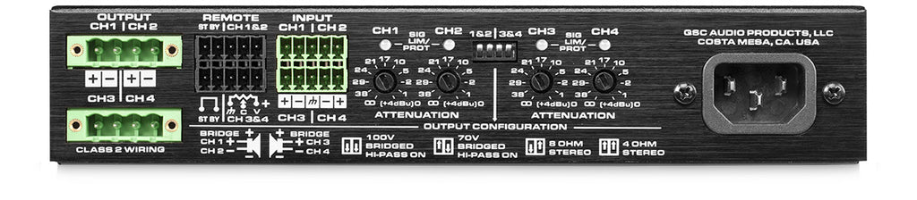 QSC {QSYS) SPA4-60
