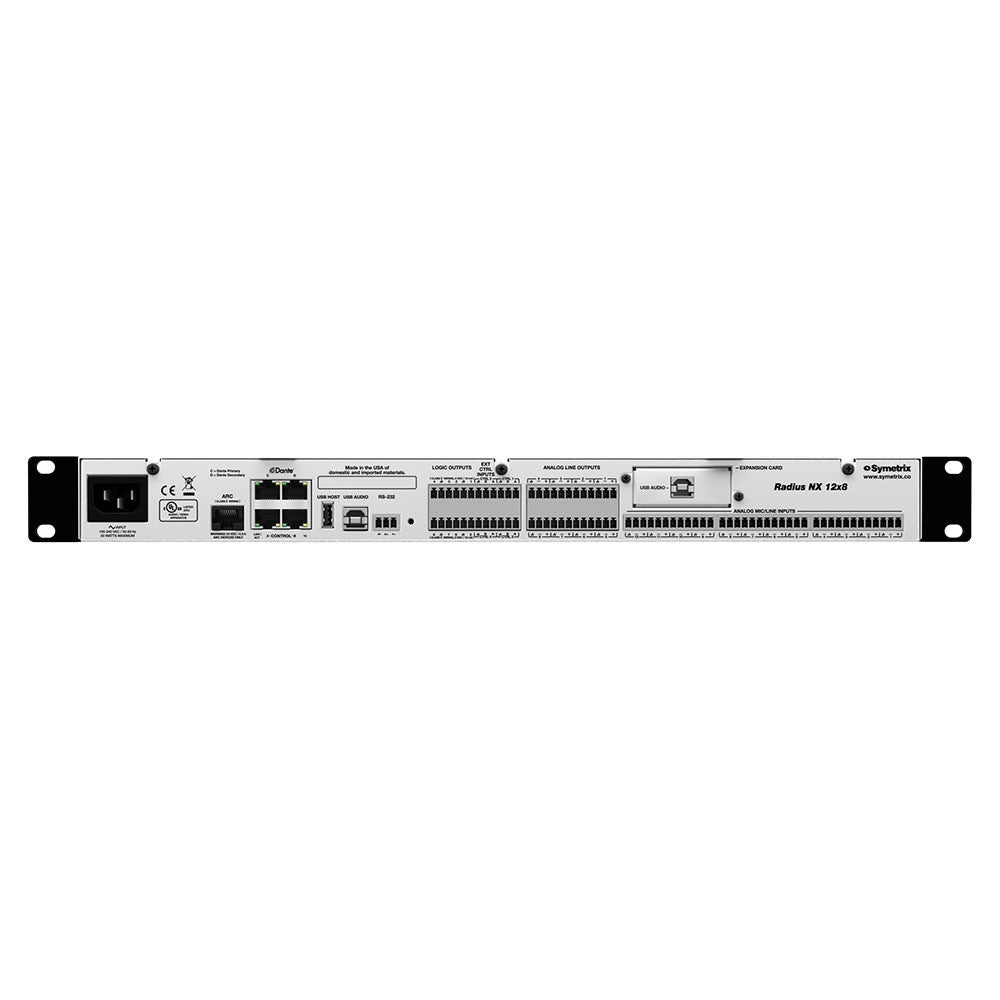 Symetrix Radius NX 12x8 Dante + USB-B