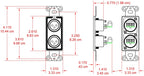 RDL D-XLR2FC
