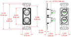RDL D-XLR2M