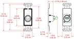 RDL D-XLR3F