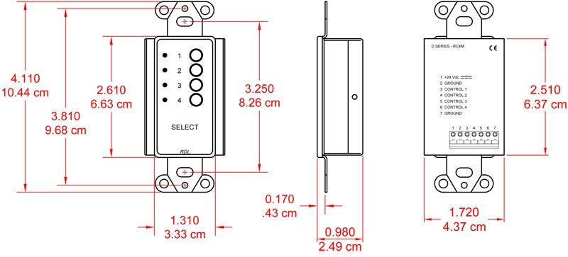 RDL DB-RC4MC