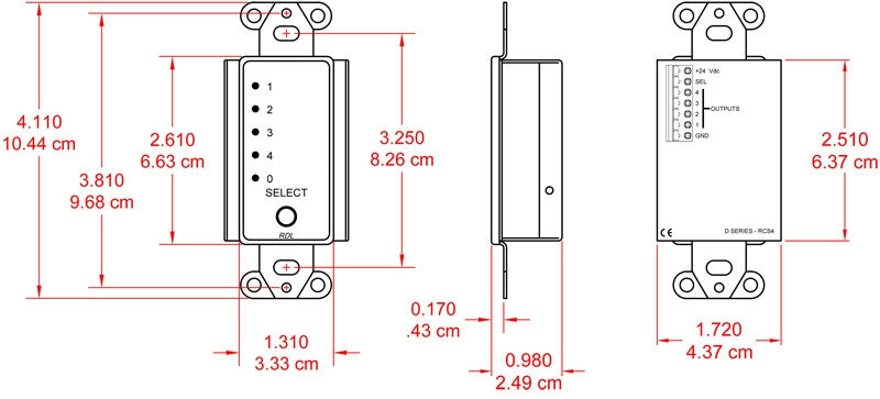 RDL DB-RCS4C