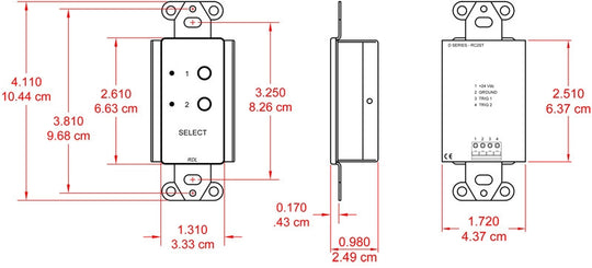 RDL DS-RC2STC