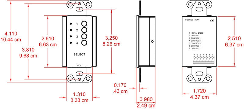 RDL DS-RC4MC