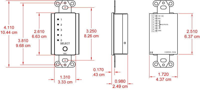 RDL DS-RCS4C
