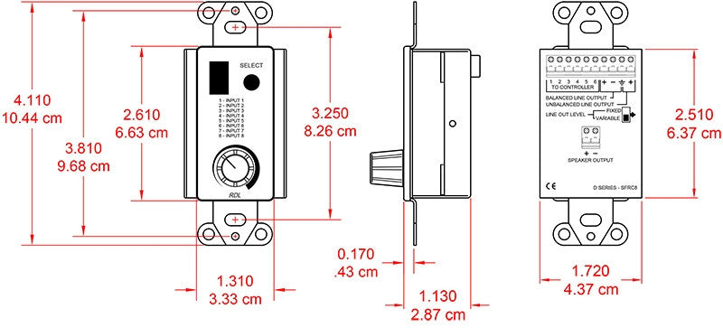 RDL DS-SFRC8C