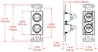 RDL DS-XLR2C
