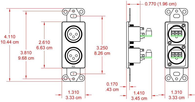 RDL DS-XLR2