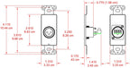 RDL DS-XLR3FC