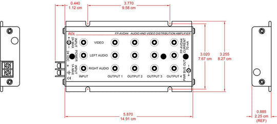 RDL FP-AVDA4