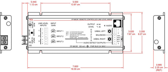 RDL FP-MX3R