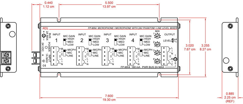 RDL FP-MX4